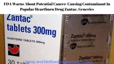 Ranitidine with components causing cancer