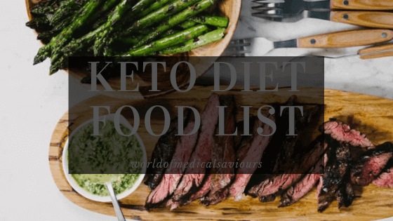 Keto Diet Food List