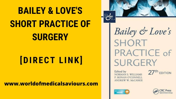 Bailey & love's short practice of surgery pdf
