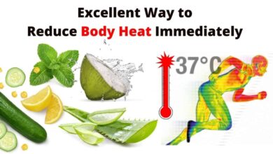 how to reduce body heat