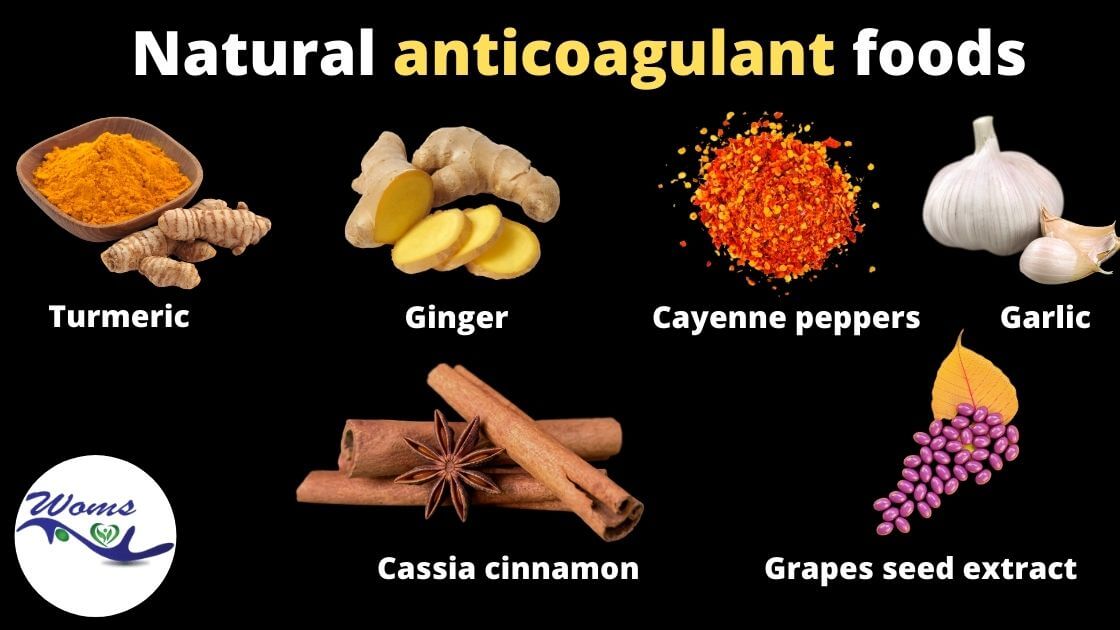 natural anticoagulant foods