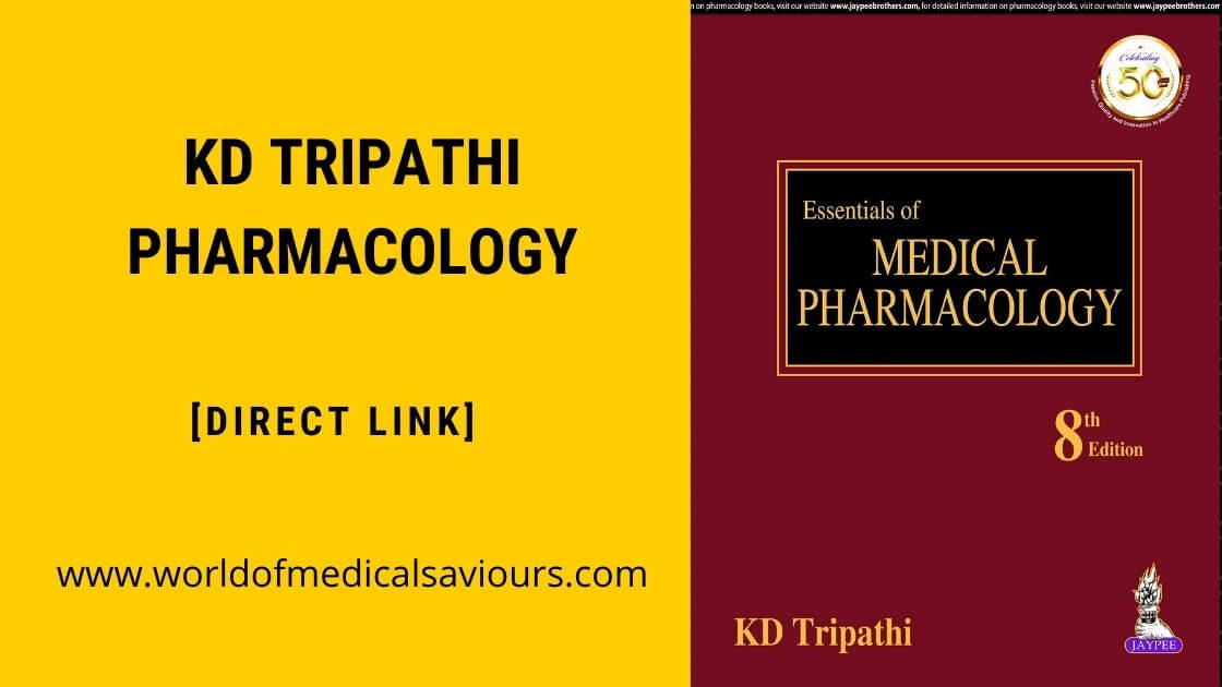 KD Tripathi Pharmacology PDF - WOMS