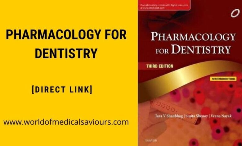 Pharmacology for Dentistry