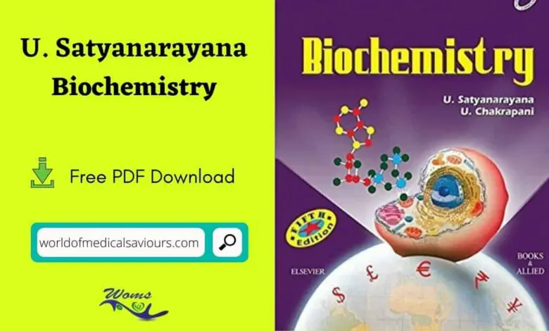 u satyanarayana biochemistry pdf