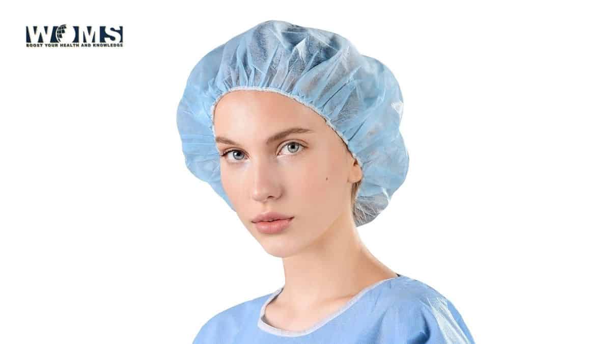 surgical hats for long hair