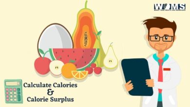 Calculate Calories and Calorie Surplus