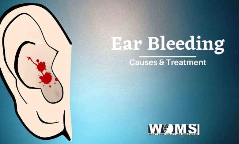 ear bleeding