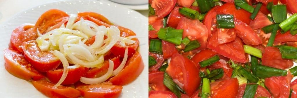 tomato and onion salad recipe