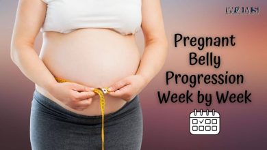 pregnant belly progression