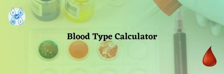 Blood Type Calculator - WOMS