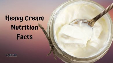 Heavy Cream Nutrition Facts