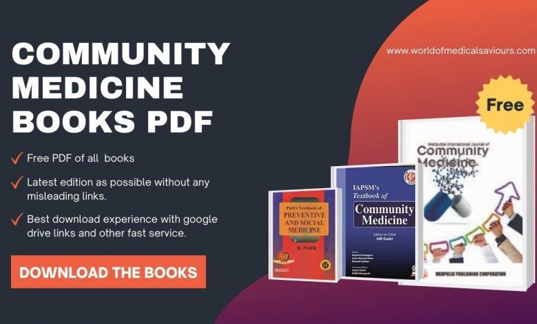 Community Medicine books