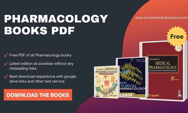 Pharmacology books