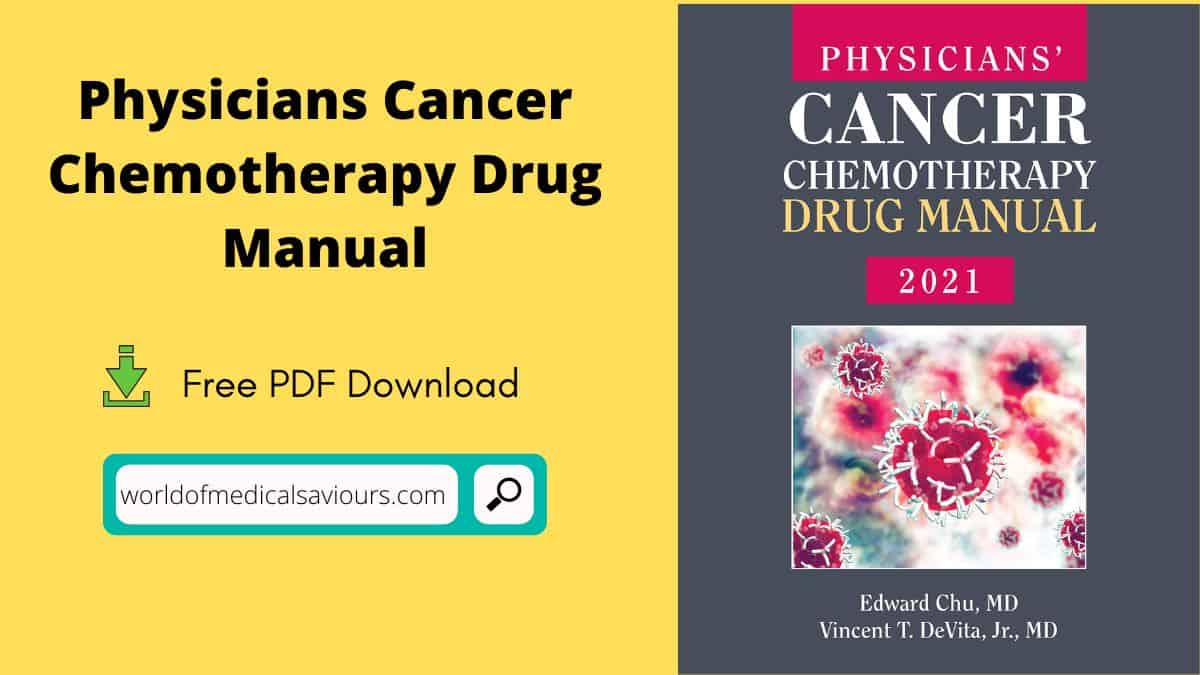 Physicians Cancer Chemotherapy Drug Manual Woms