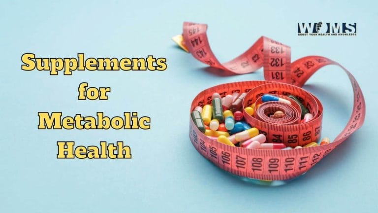 Two Best Supplements for Your Metabolic Health - WOMS