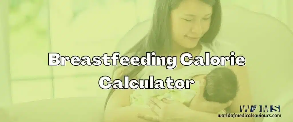 Breastfeeding Calorie Calculator