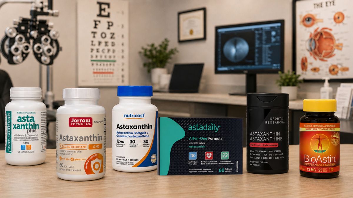 Best Astaxanthin Supplements for Eye Health